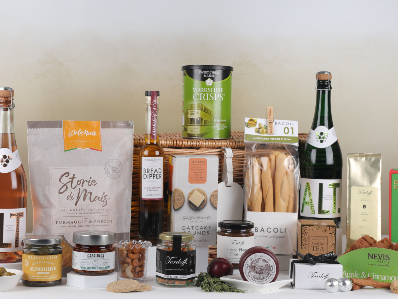 Ultimate Non-Alcoholic Delicious Tasting Basket