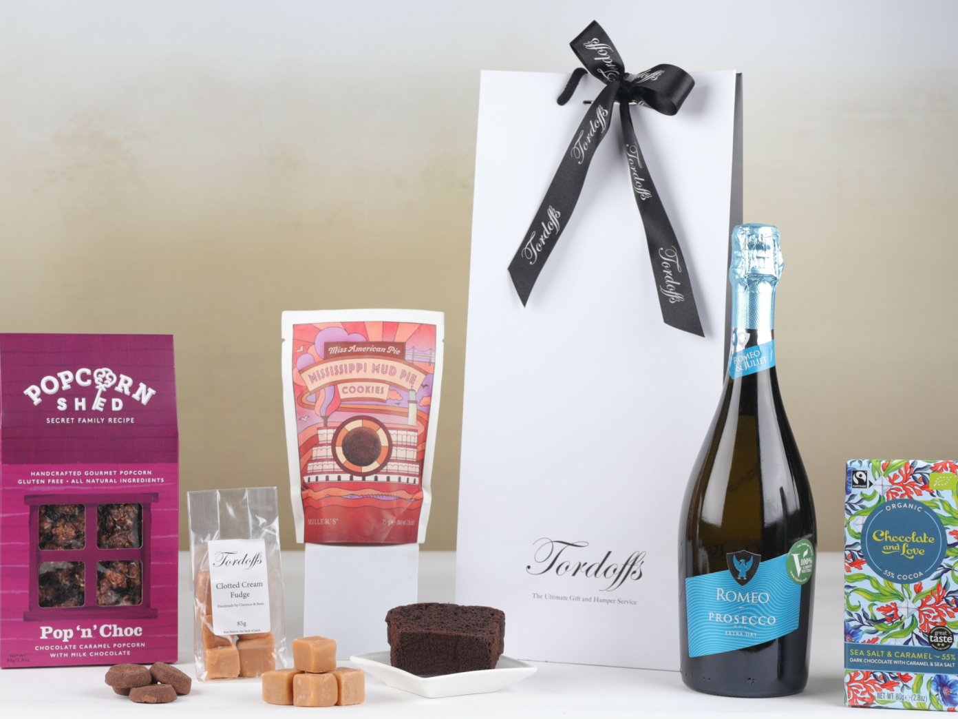 Chocolate Treat Bag with Bubbles