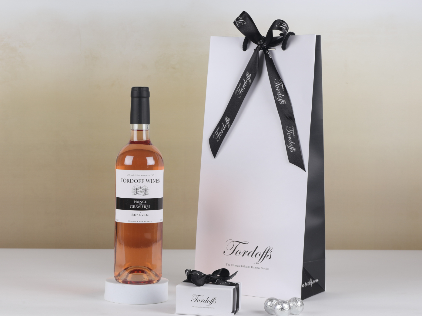 Succulent Rose Wine and Swiss Milk Truffles