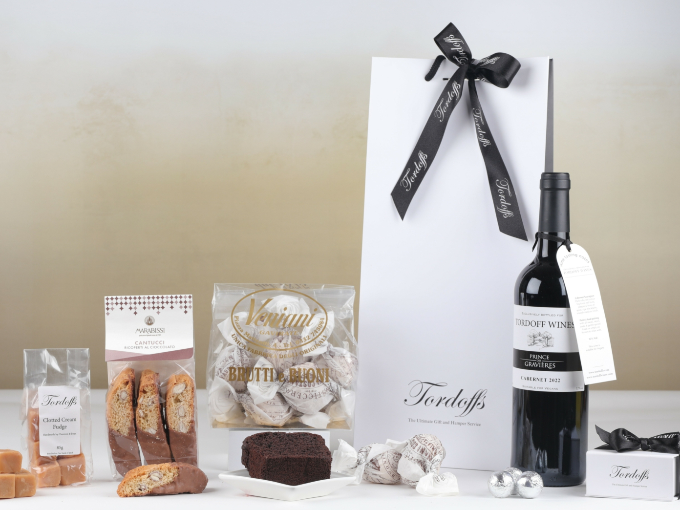 Chocolate Treat Bag with Red Wine