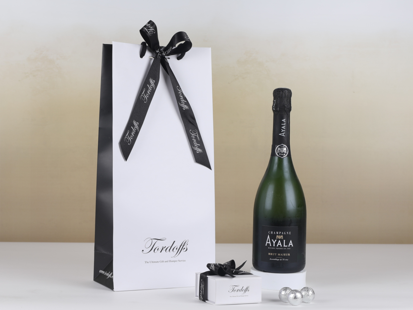 Decadent Champagne Ayala and Swiss Milk Truffles
