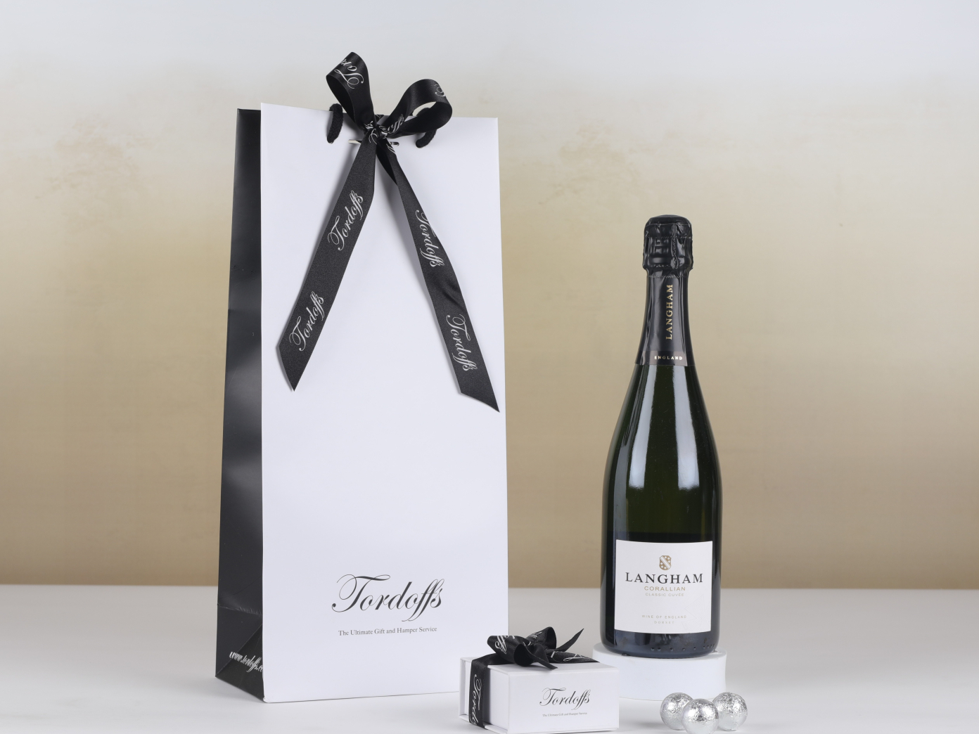 English Sparkling Langham and Swiss Milk Truffles