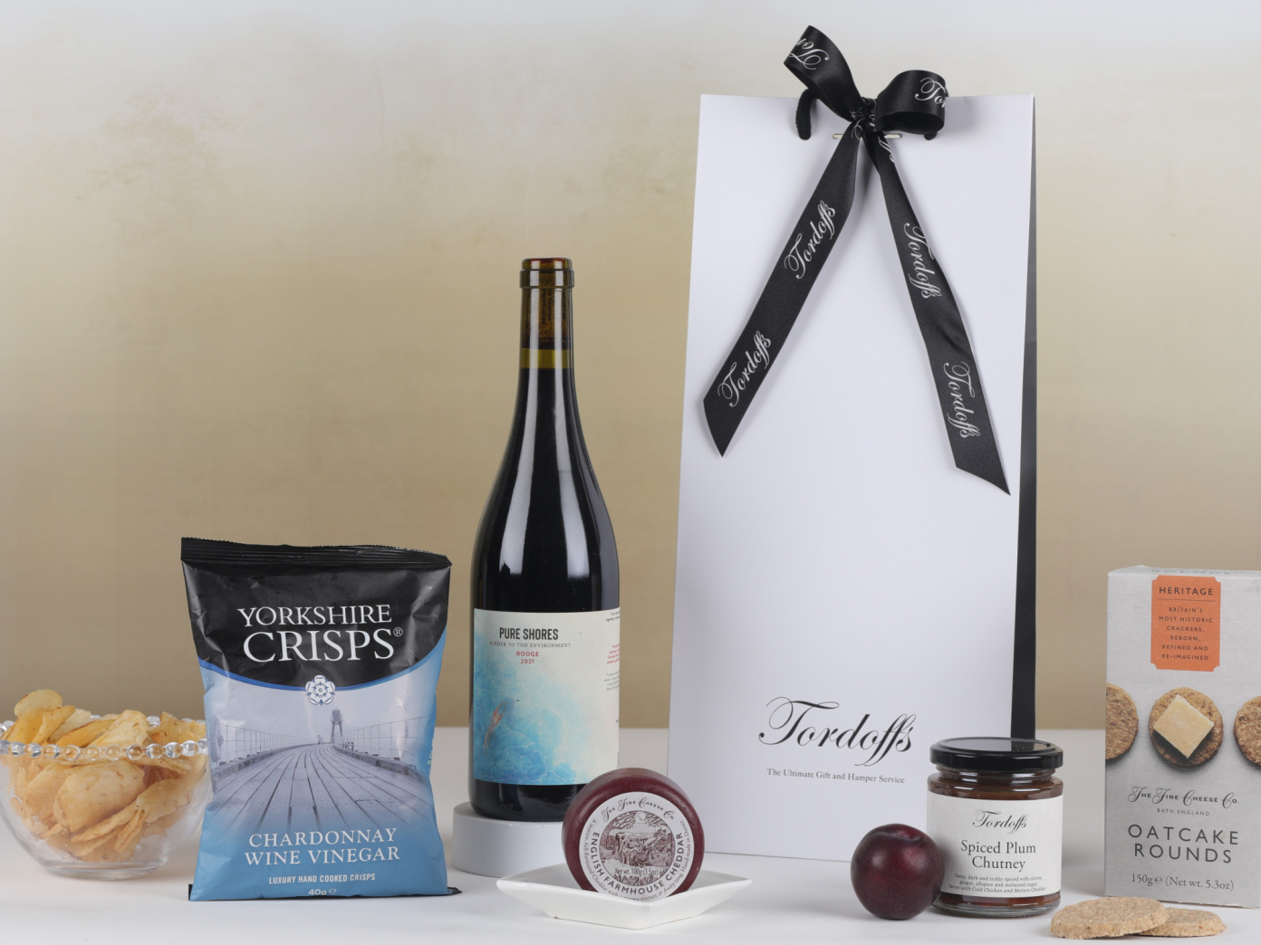 Pure Shores Pinot Noir and Accompaniments