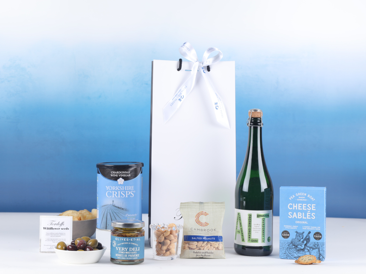 Sparkling Non-Alcoholic and Nibbles