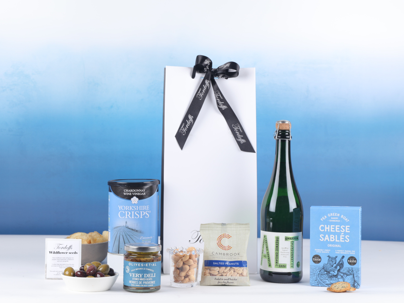 Sparkling Non-Alcoholic and Nibbles