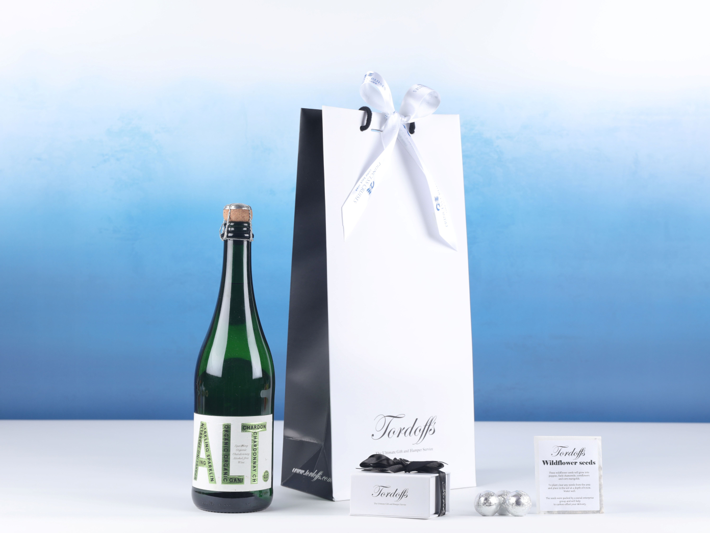 Non-Alcoholic Sparkling and Swiss Milk Truffles