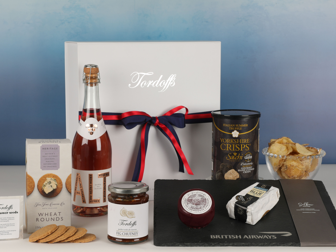 BA Non-alcoholic Artisan Deli Hamper with Cheese Board