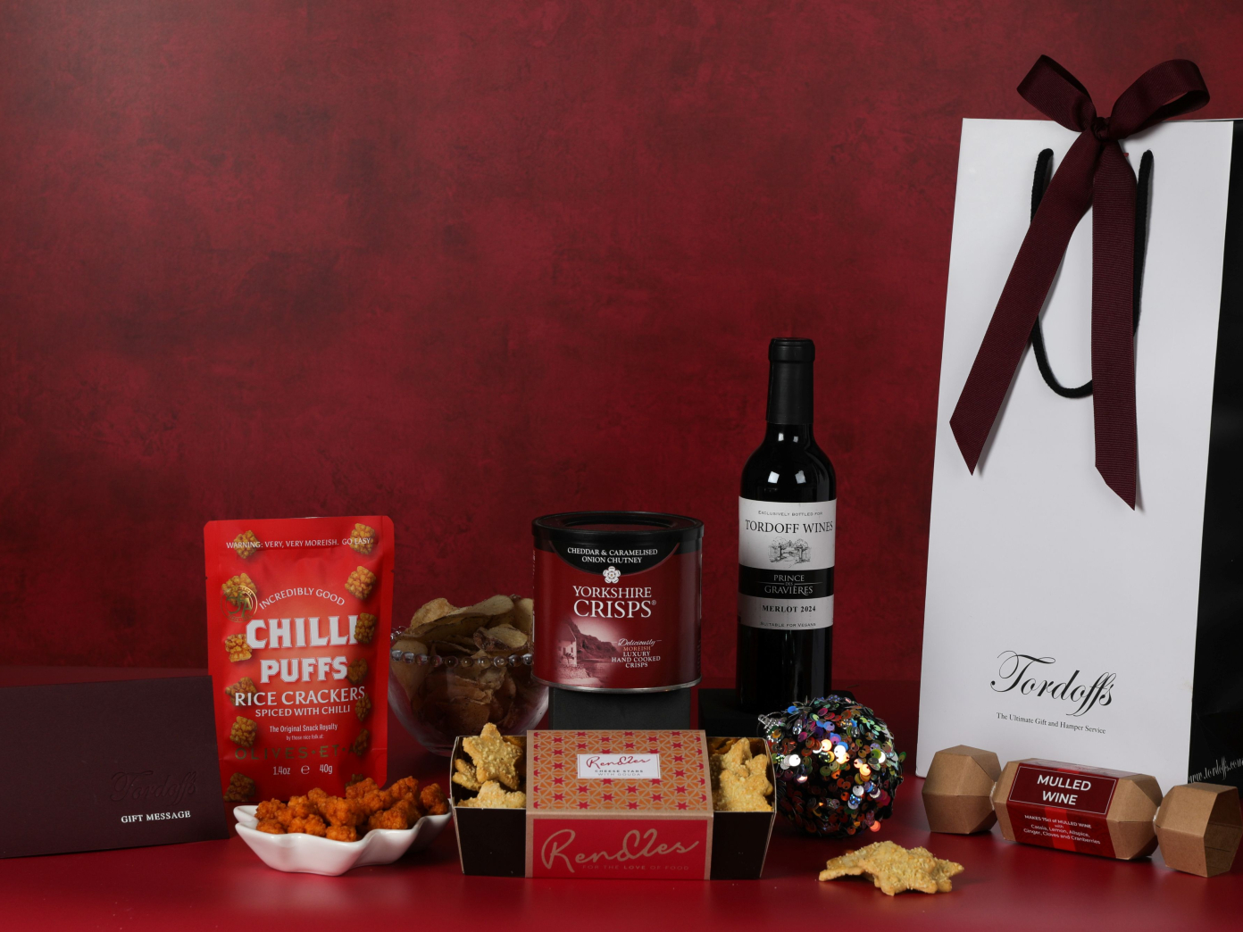 Festive Wine and Accompaniments